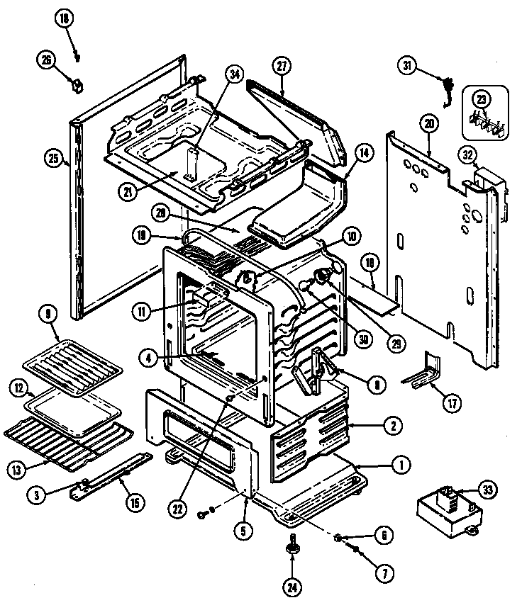 Body/oven