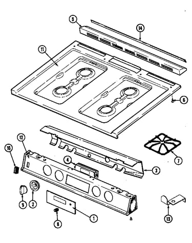 Top assembly