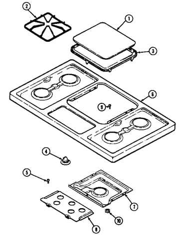 Top assembly