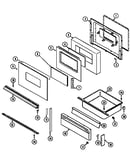 Door/drawer (ser. pre. 15)