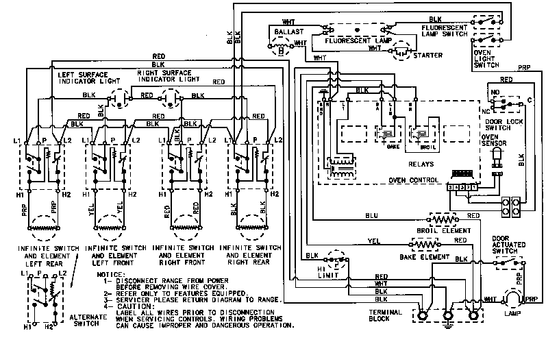 WIRING INFORMATION (CRE9400CCB) (CRE9400CCE) (CRE9400CCM)