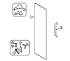 Maytag GS20A73V freezer outer door diagram