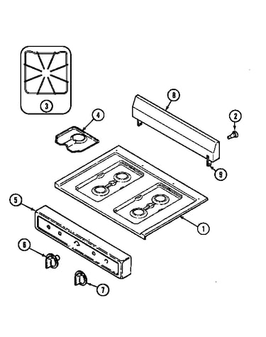 Top assembly