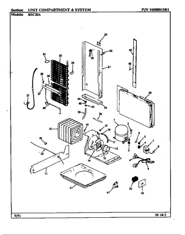 Unit compartment & system