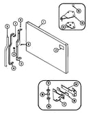 Freezer outer door