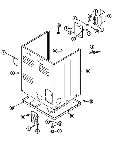 Cabinet (rear)