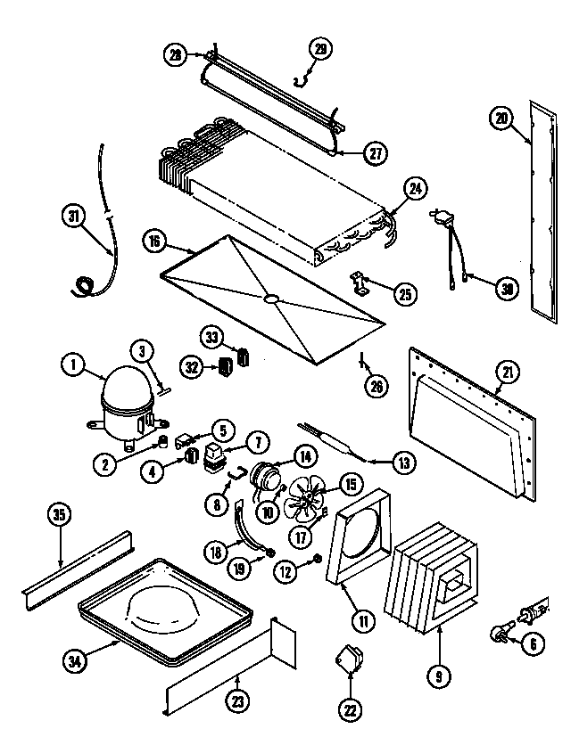 Unit compartment & system