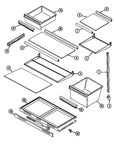 Shelves & accessories