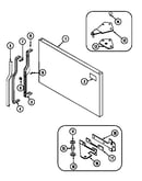 Freezer outer door