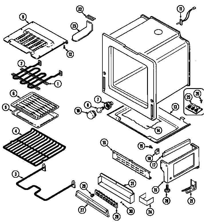 Oven/base