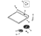 Maytag CRE9600DDM top assembly diagram