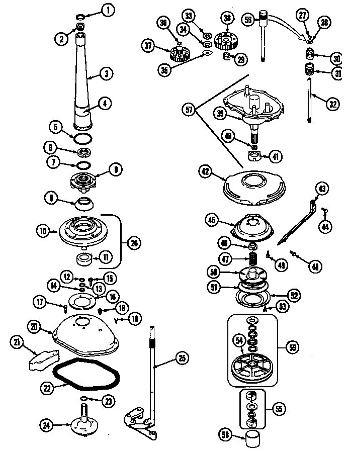 TRANSMISSION (LATH100ARW)