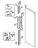 Fresh food outer door