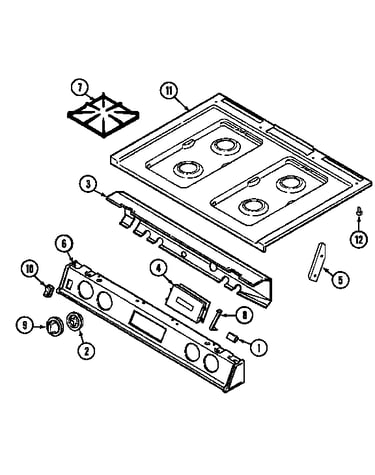 Top assembly