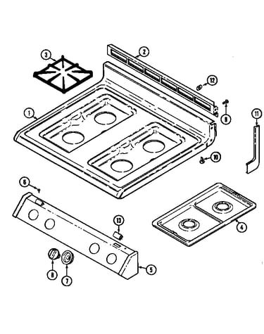Top assembly