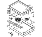 Maytag CX8670TB top assembly diagram