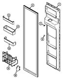 Freezer inner door
