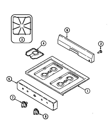 Top assembly