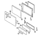 Maytag S31000PAW door/drawer diagram