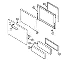 Maytag S31000PAWD door diagram