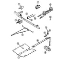 Maytag S31000PAWD gas controls diagram