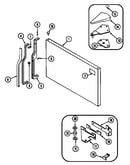 Freezer outer door