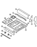 Control panel/top assembly