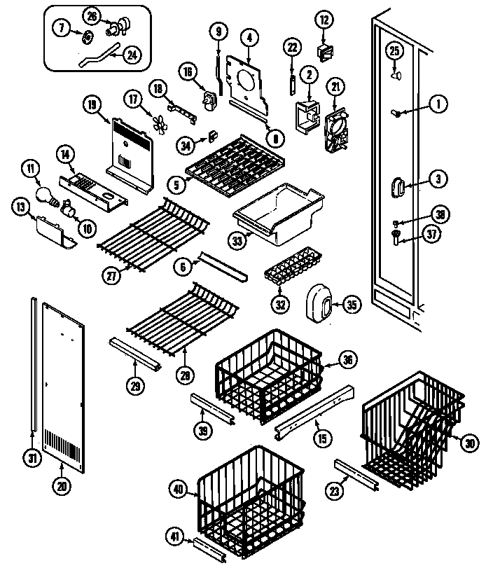 Freezer compartment
