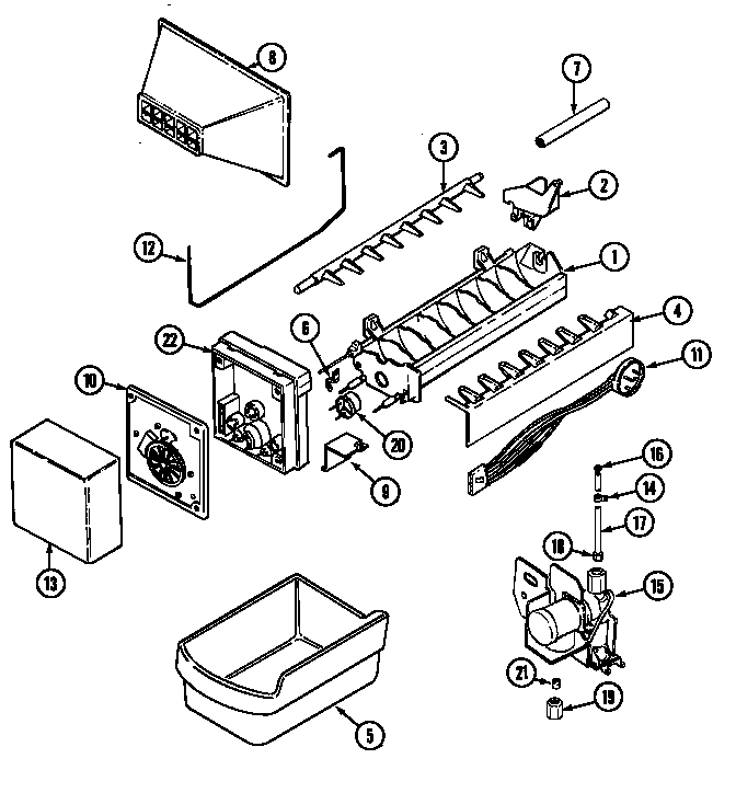Optional ice maker kit (imkss-261)