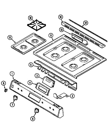 Top assembly