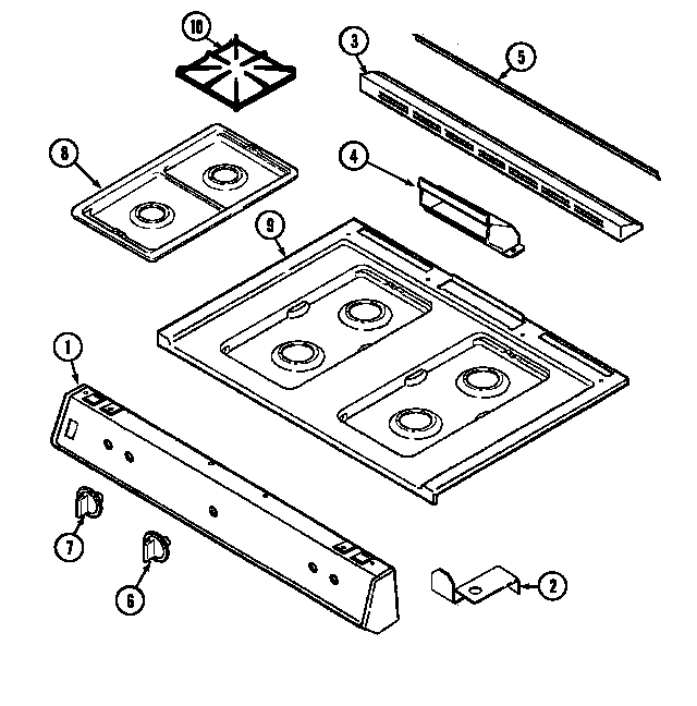 Top assembly