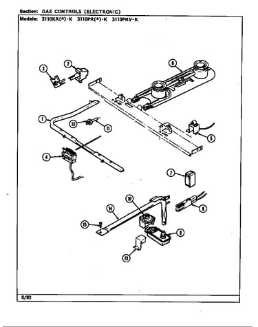 Gas controls (electronic)