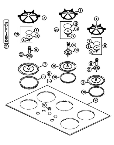 Top assembly