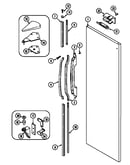 Fresh food outer door