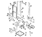 Maytag RSD2200EAM unit compartment & system diagram