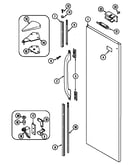 Fresh food outer door