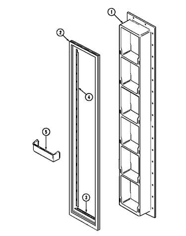 Freezer inner door