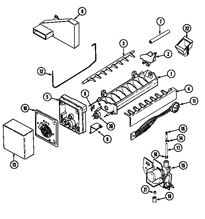 OPTIONAL ICE MAKER KIT (RAE3100AAX)