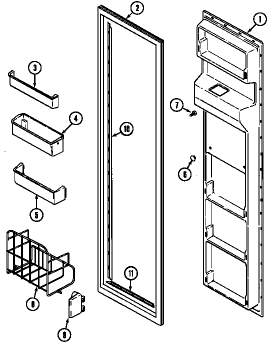 FREEZER INNER DOOR