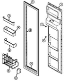 Freezer inner door