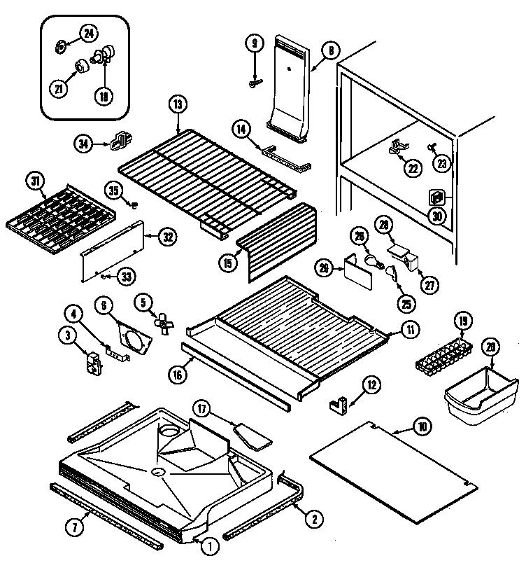 Freezer compartment