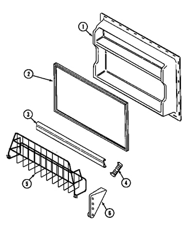 Freezer inner door