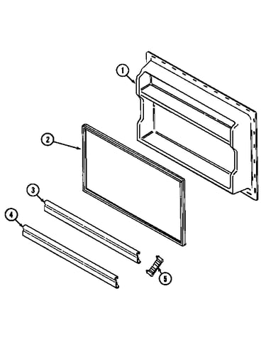 Freezer inner door