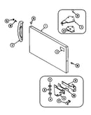 Freezer outer door