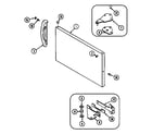 Maytag GT15A6A freezer outer door diagram