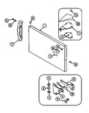 Freezer outer door
