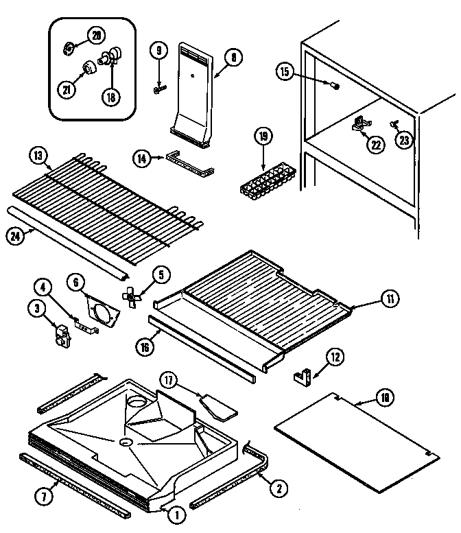 Freezer compartment