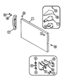 Freezer outer door