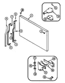 Freezer outer door