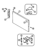 Freezer outer door